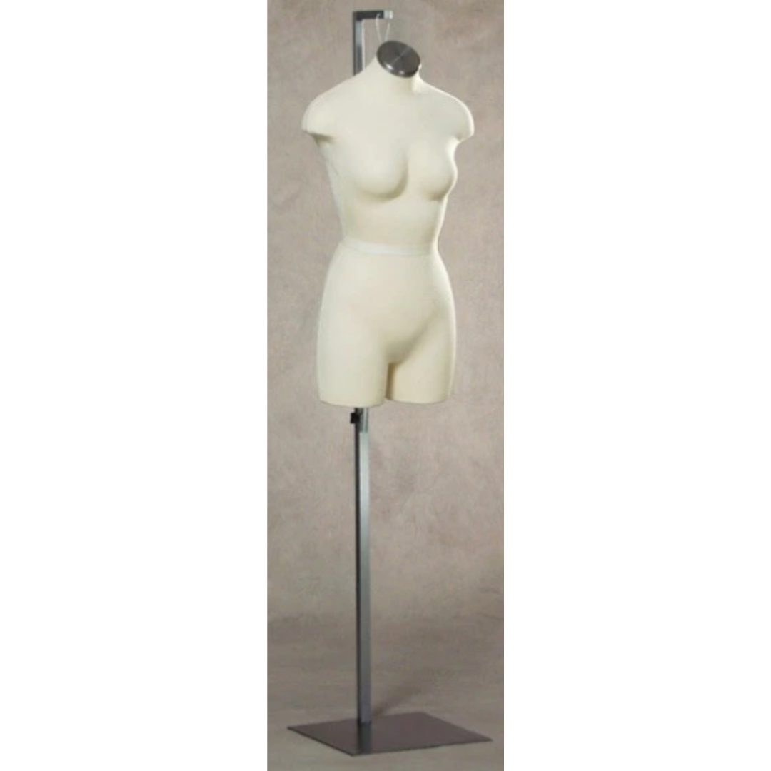 Small Female Torso Form with Half Legs Female Mannequin Torso Dress Fo