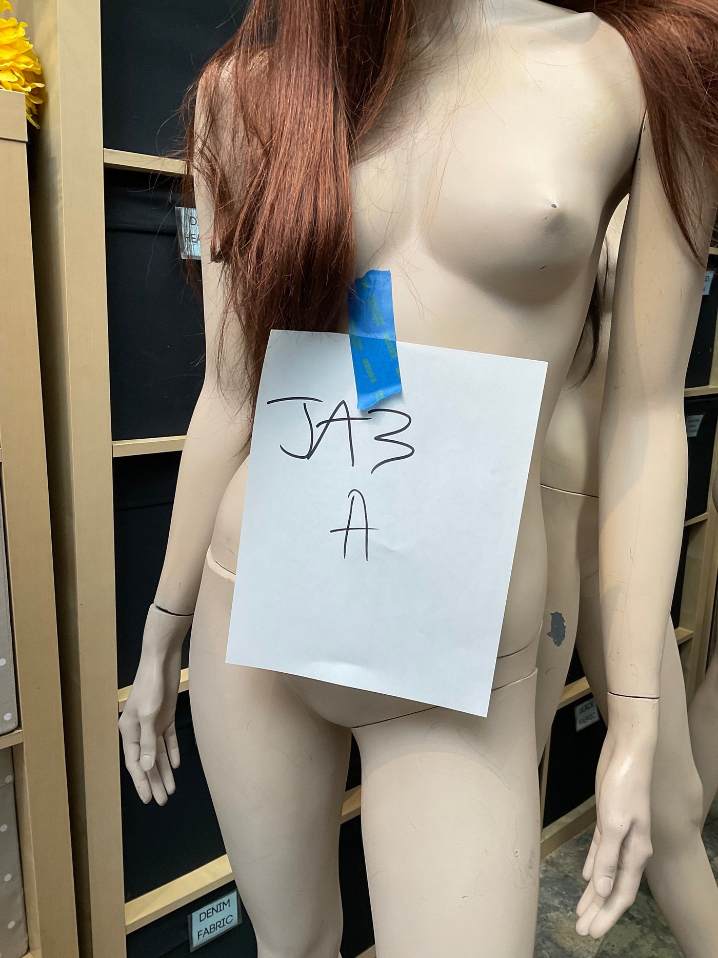 ﻿Used Realistic Female Adel Rootstein Mannequin - Junita JA3A