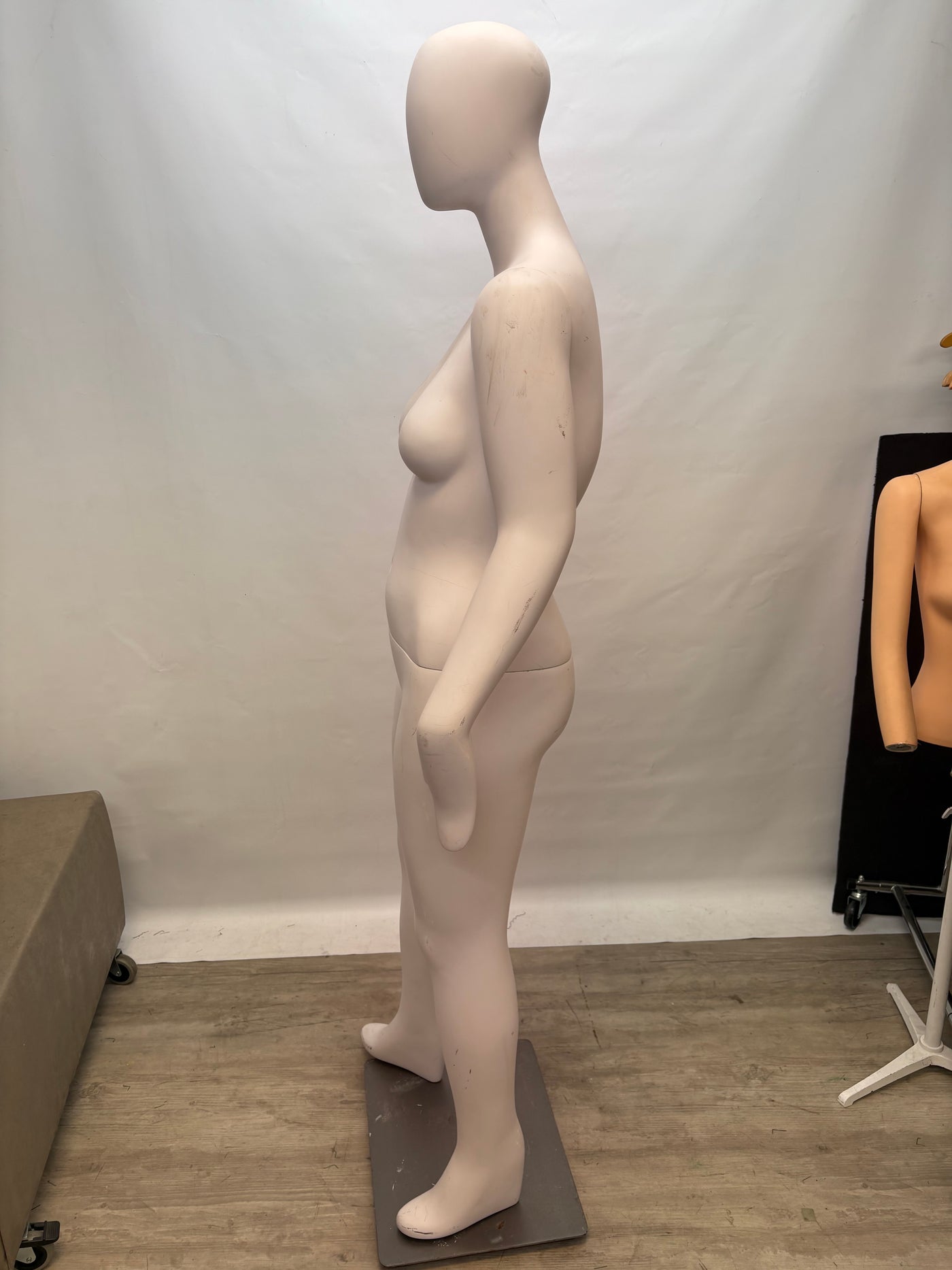 Used Plus-Size Female Egghead Mannequin by Pucci