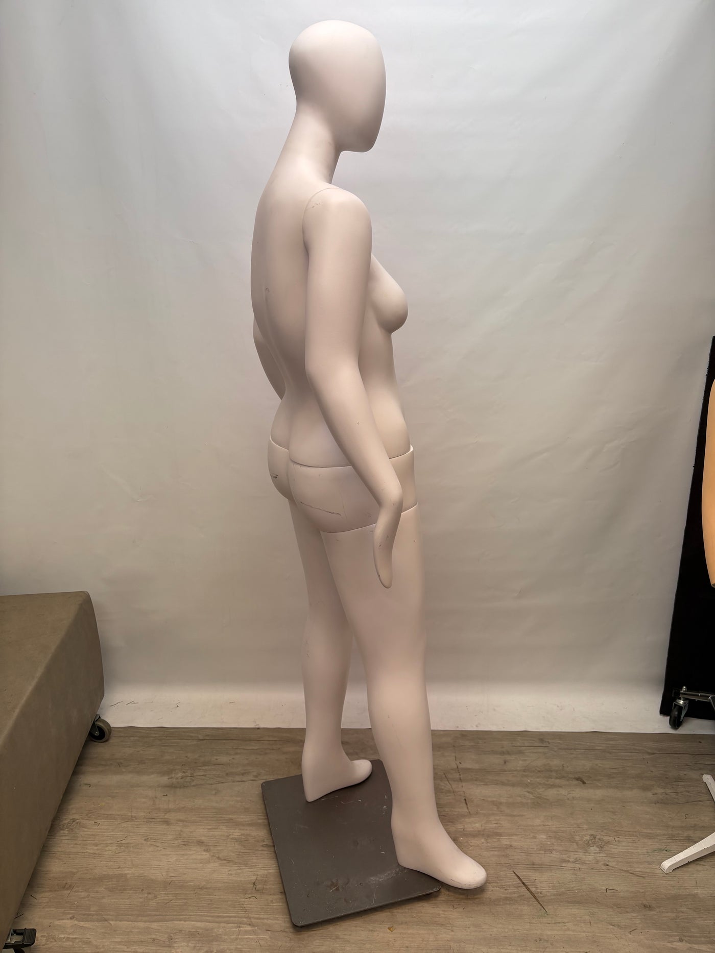 Used Female Egghead Mannequin with Abs