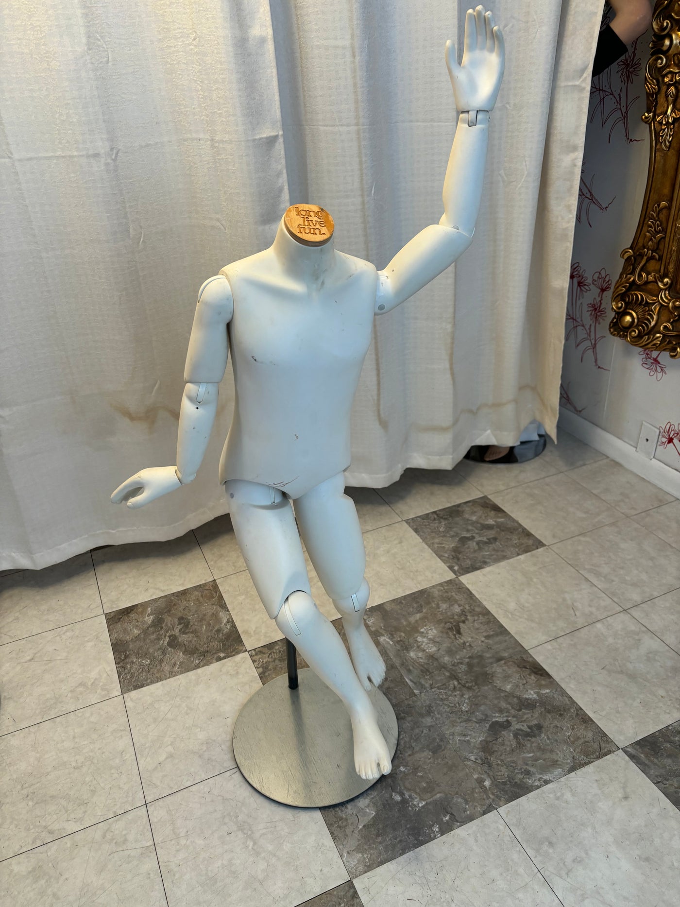 Used Articulated Bendable Child Mannequin -- Size Medium