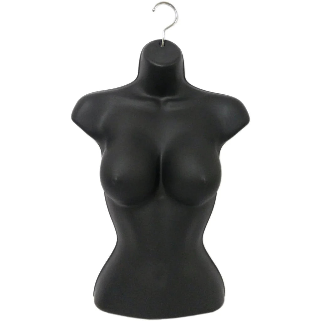 Female Mannequin Hollow Back Torso - SET OF TWO