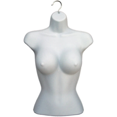 Female Mannequin Hollow Back Torso - SET OF TWO