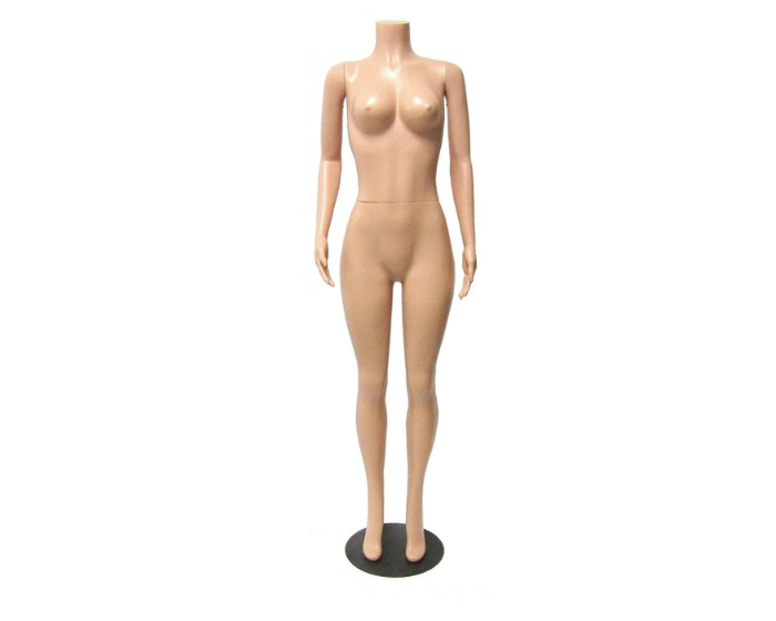 Brazilian (Voluptuous) Headless Female Mannequin #3  Busty With Arms