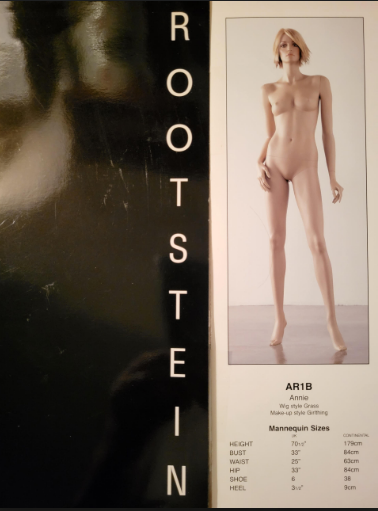 Used Female Adel Rootstein Mannequin #49 - Girl Thing