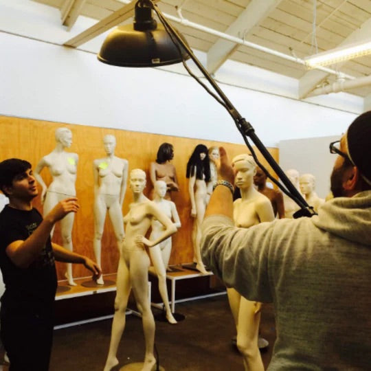 Mannequin Warehouse Rental