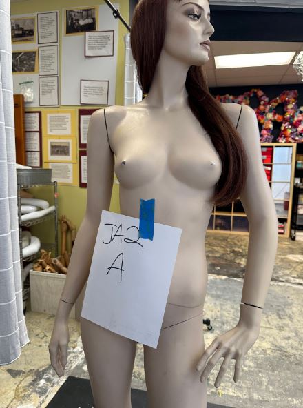 ﻿Used Realistic Female Adel Rootstein Mannequin - Junita JA2 A