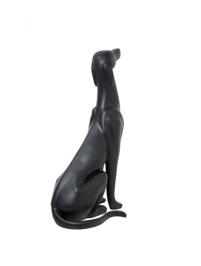 Sitting Greyhound Dog Mannequin: Color Options