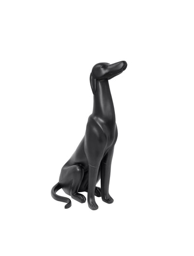 Sitting Greyhound Dog Mannequin: Color Options