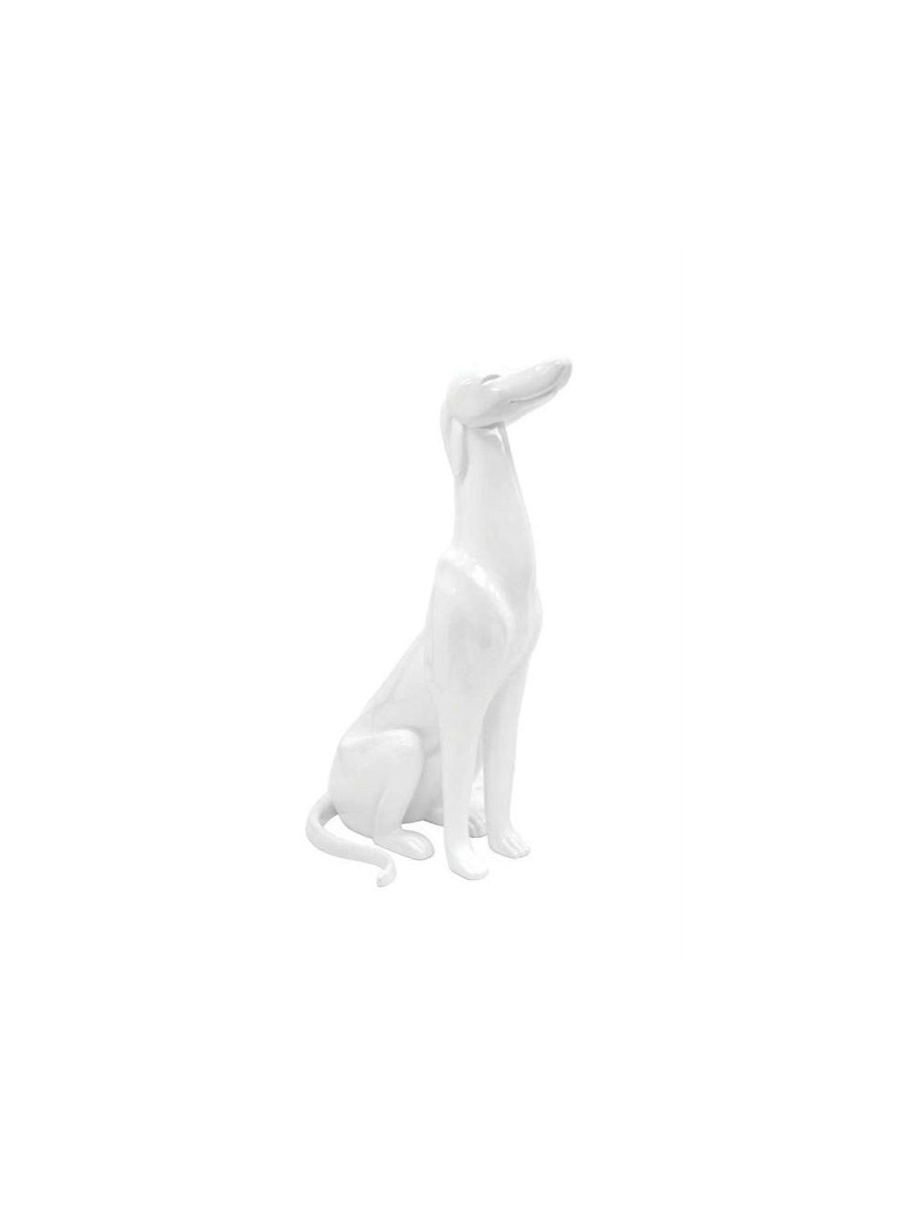 Sitting Greyhound Dog Mannequin: Color Options