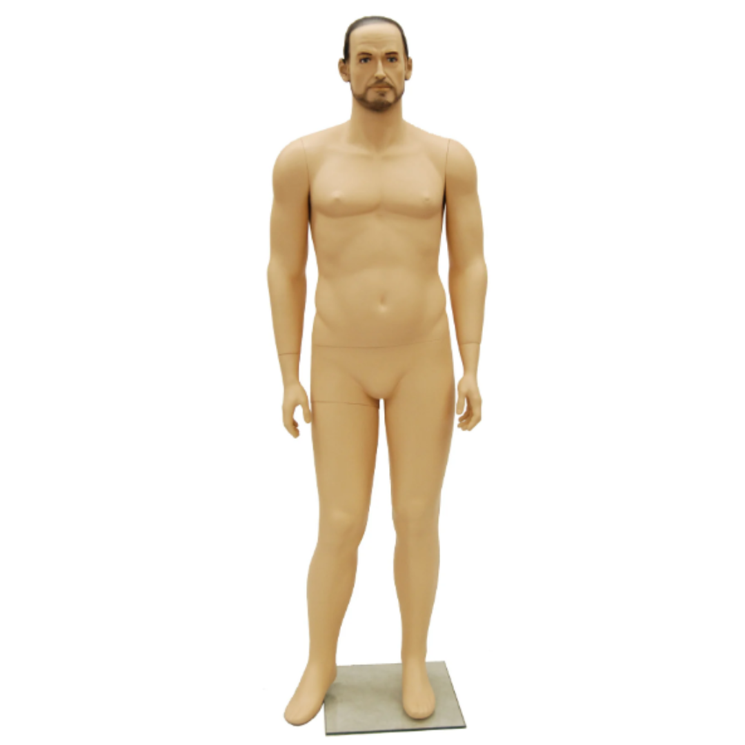 Mature Looking Big and Tall Male Mannequin