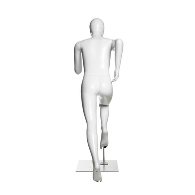 Egghead Male Youth Sports Mannequin: Running Pose