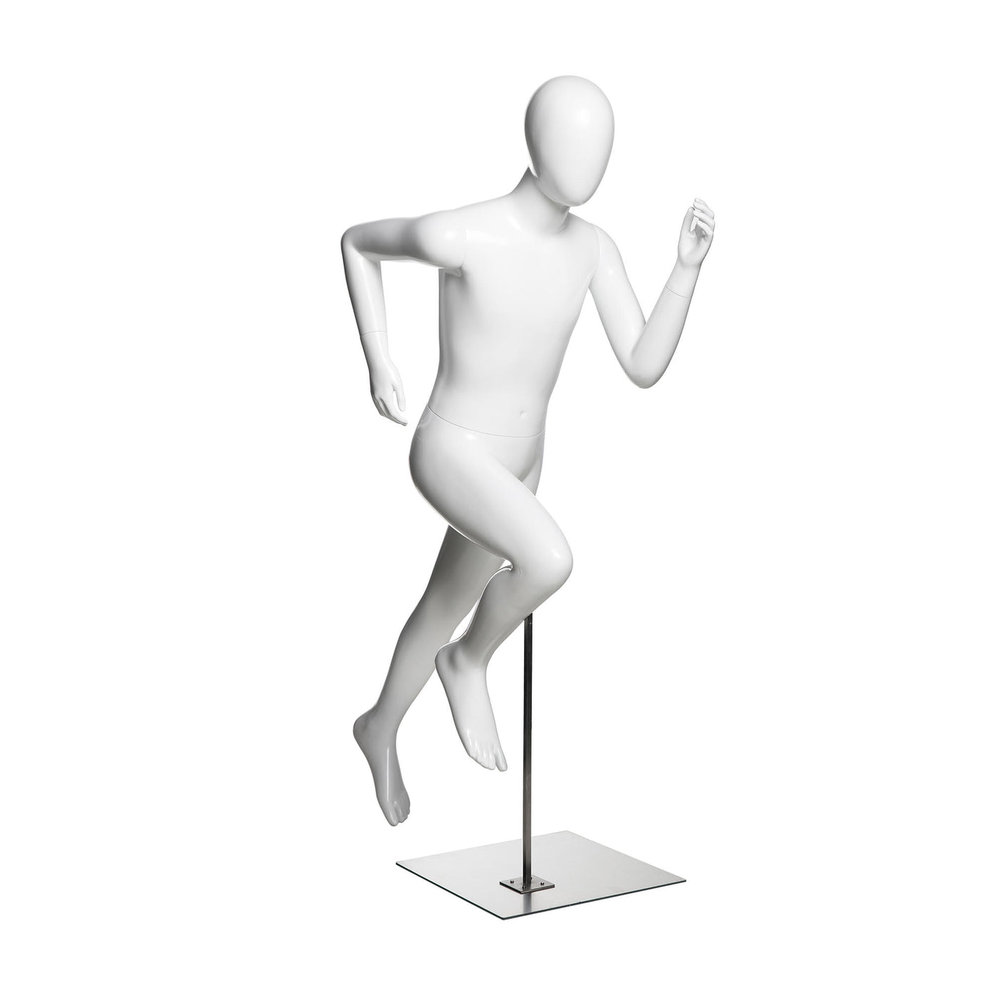 Egghead Male Youth Sports Mannequin: Running Pose