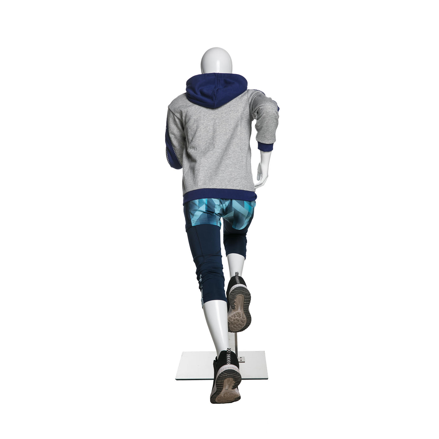 Egghead Male Youth Sports Mannequin: Running Pose