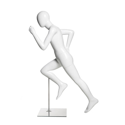 Egghead Male Youth Sports Mannequin: Running Pose