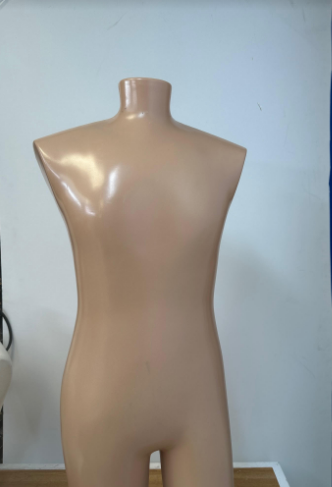 Used male mannequin plastic 3/4 torso