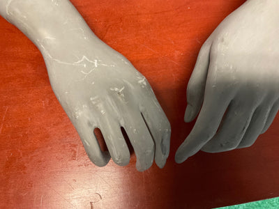 Used Pair of Female Mannequin Arms