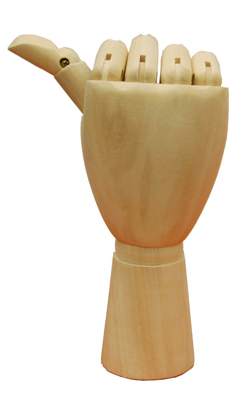 Articulated Wooden Male Hand  Jewellery display, Window display
