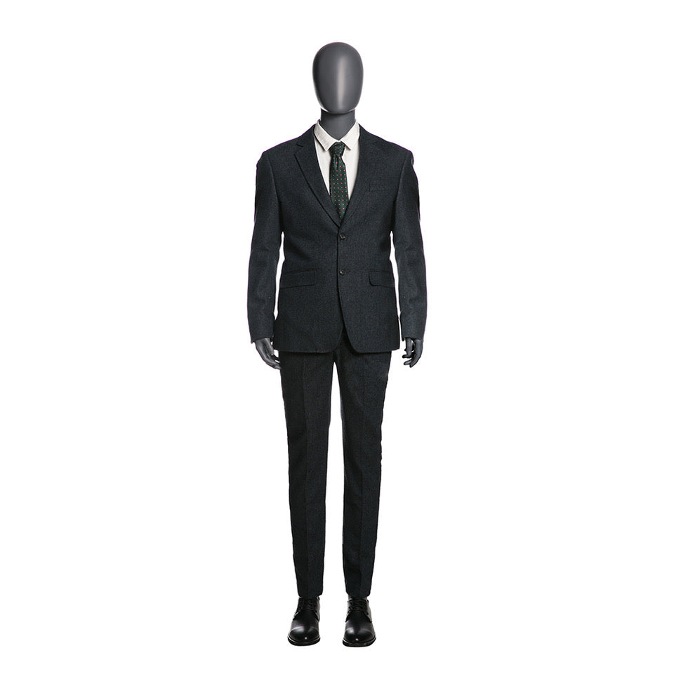 Egghead Male Full Body Mannequin 5: Matte Grey – Mannequin Madness